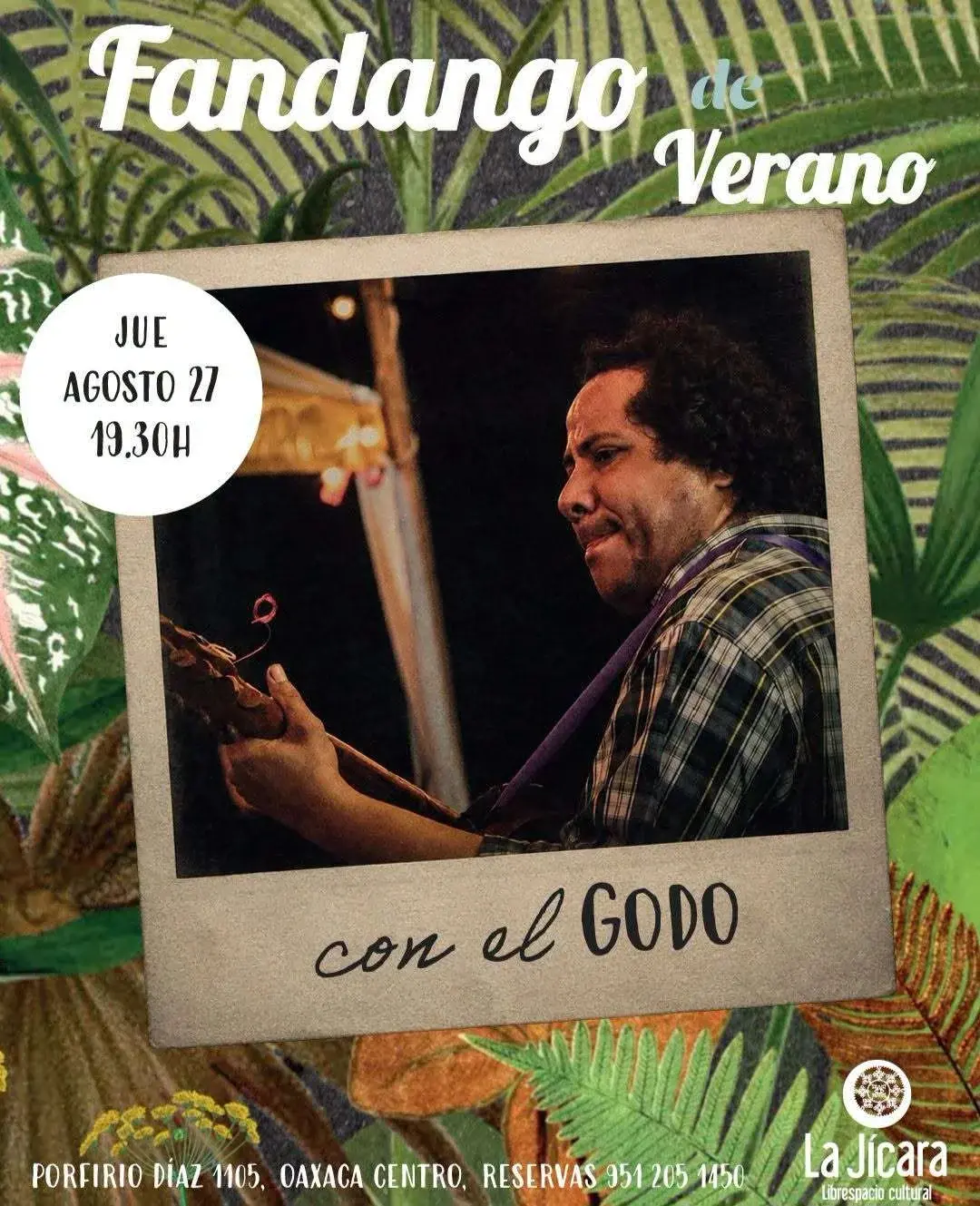 Flyer del evento: Fandango de Verano con El Godo