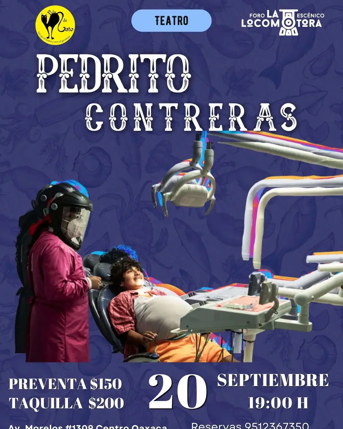 Flyer del evento: “Pedrito Contreras”