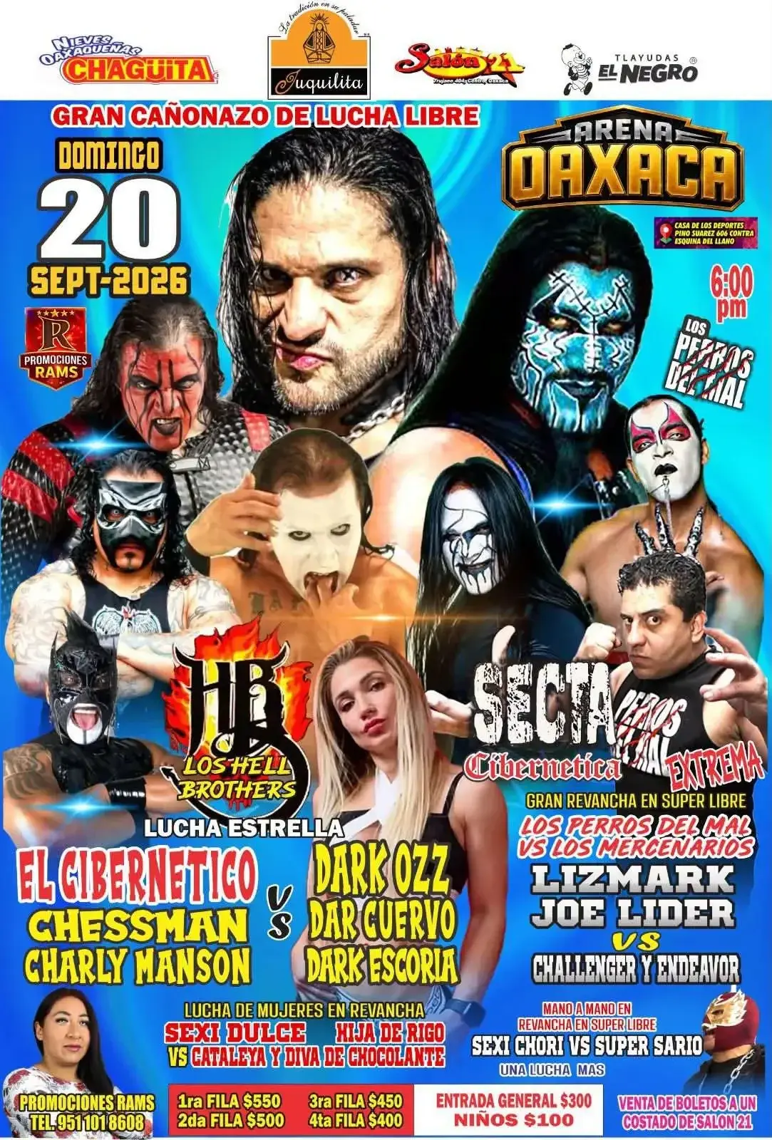 Flyer del evento: Lucha Libre