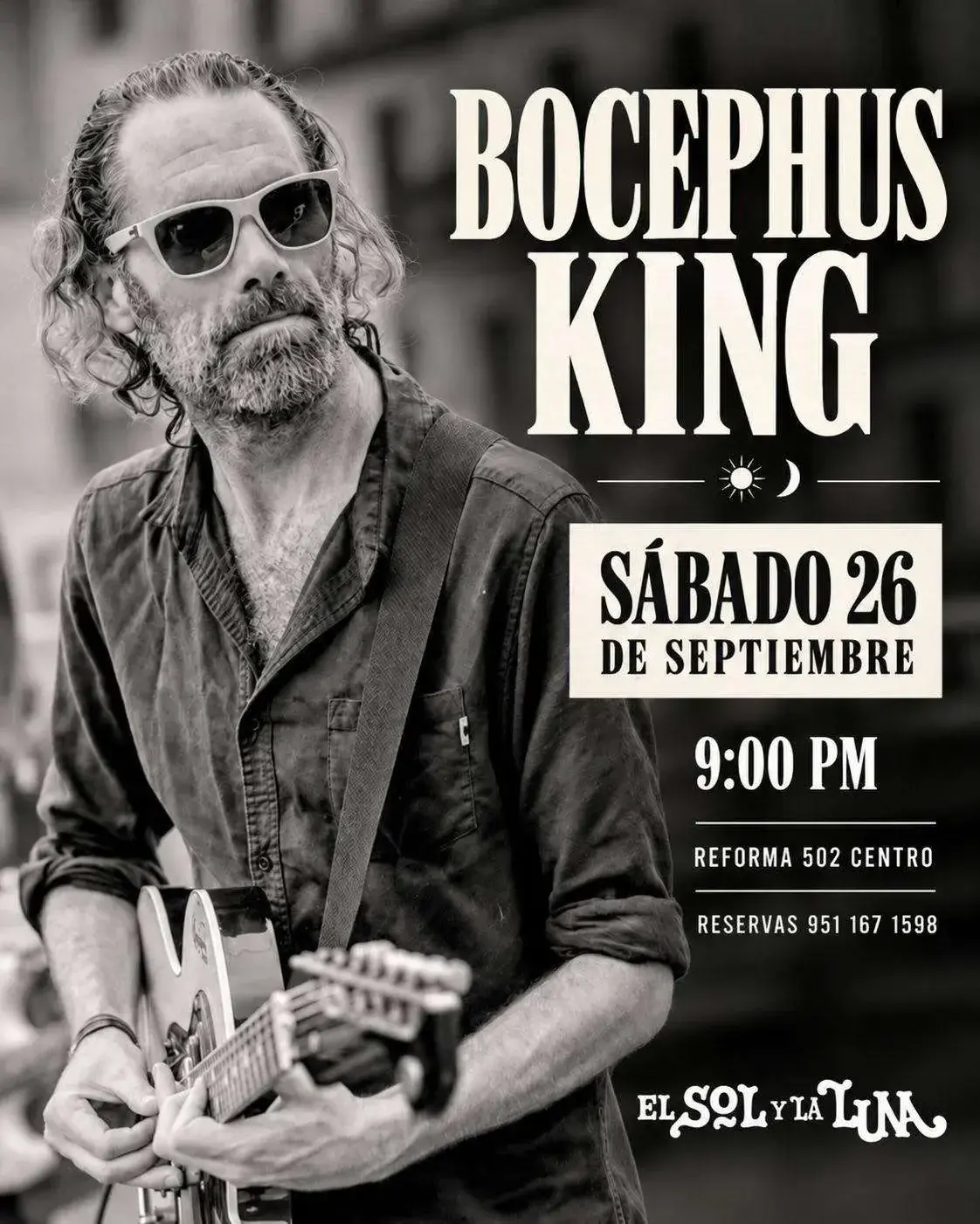 Flyer del evento: Bocephus King