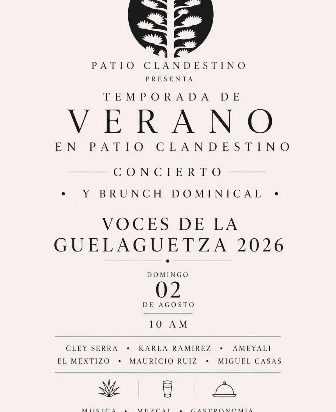 Flyer del evento: Voices of Guelaguetza 2026