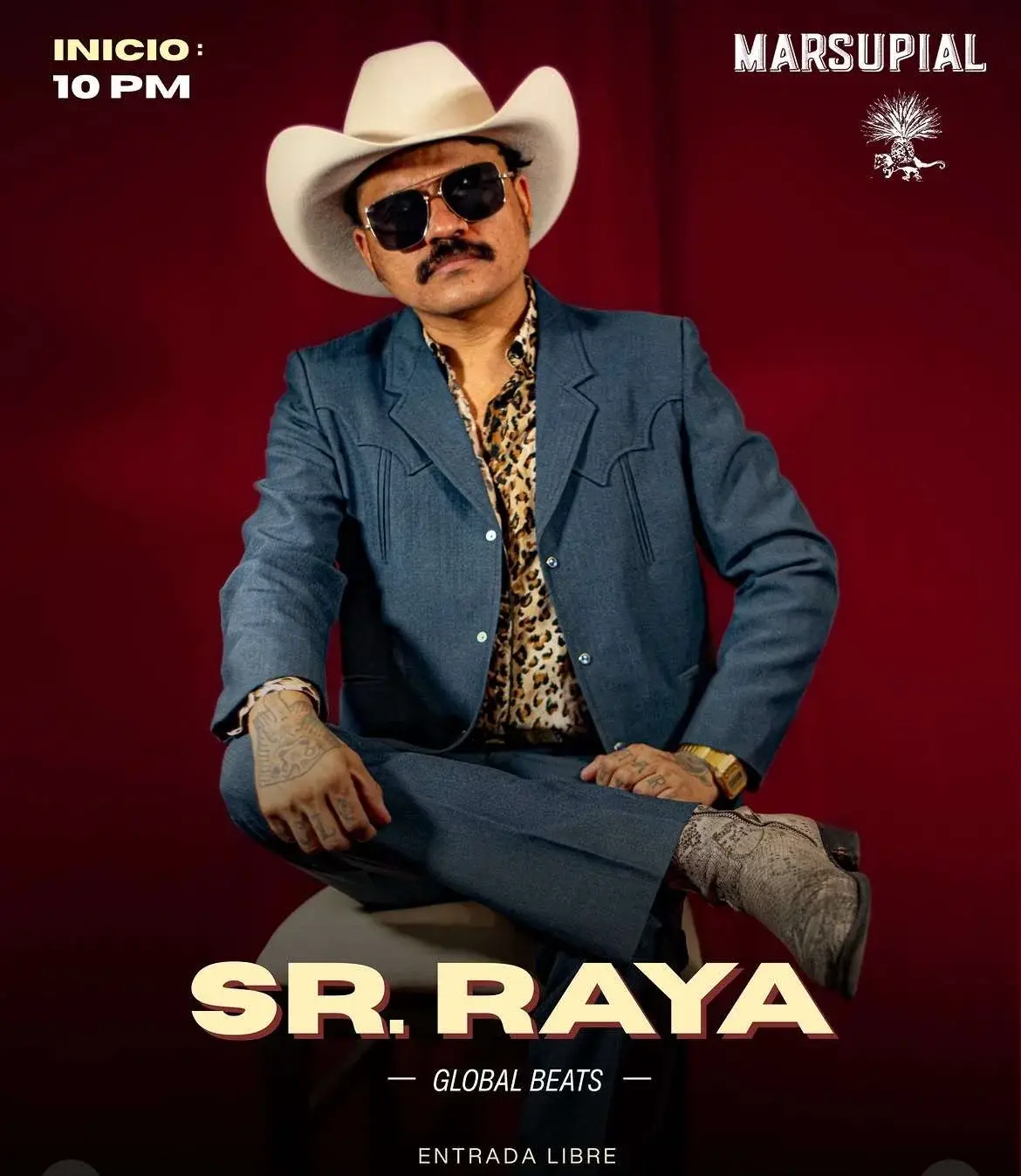 Flyer del evento: Sr. Raya