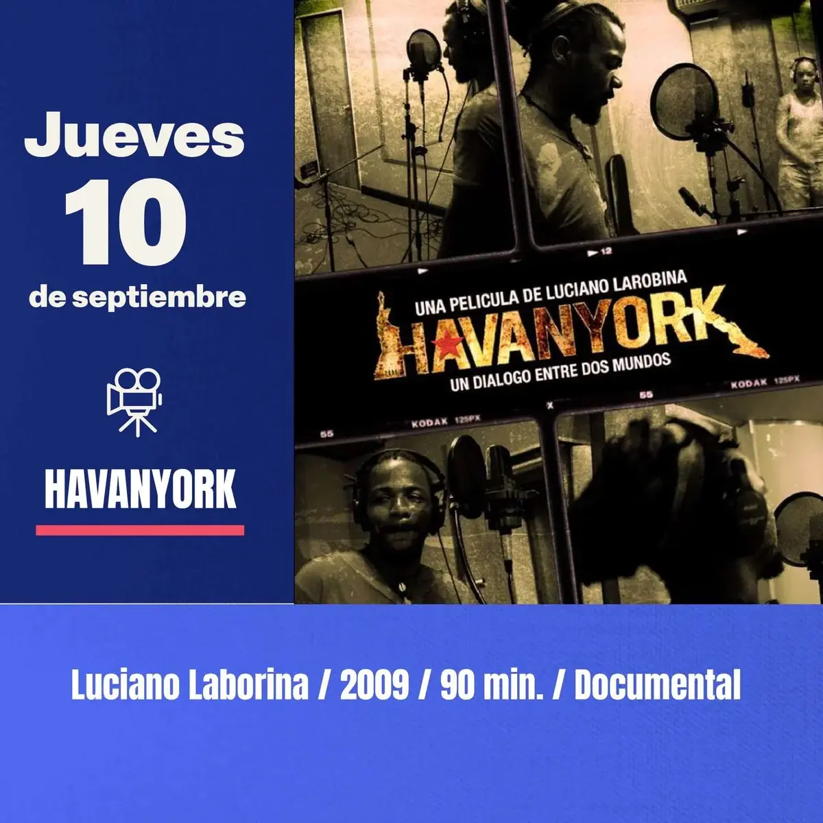 Flyer del evento: “Havanyork”