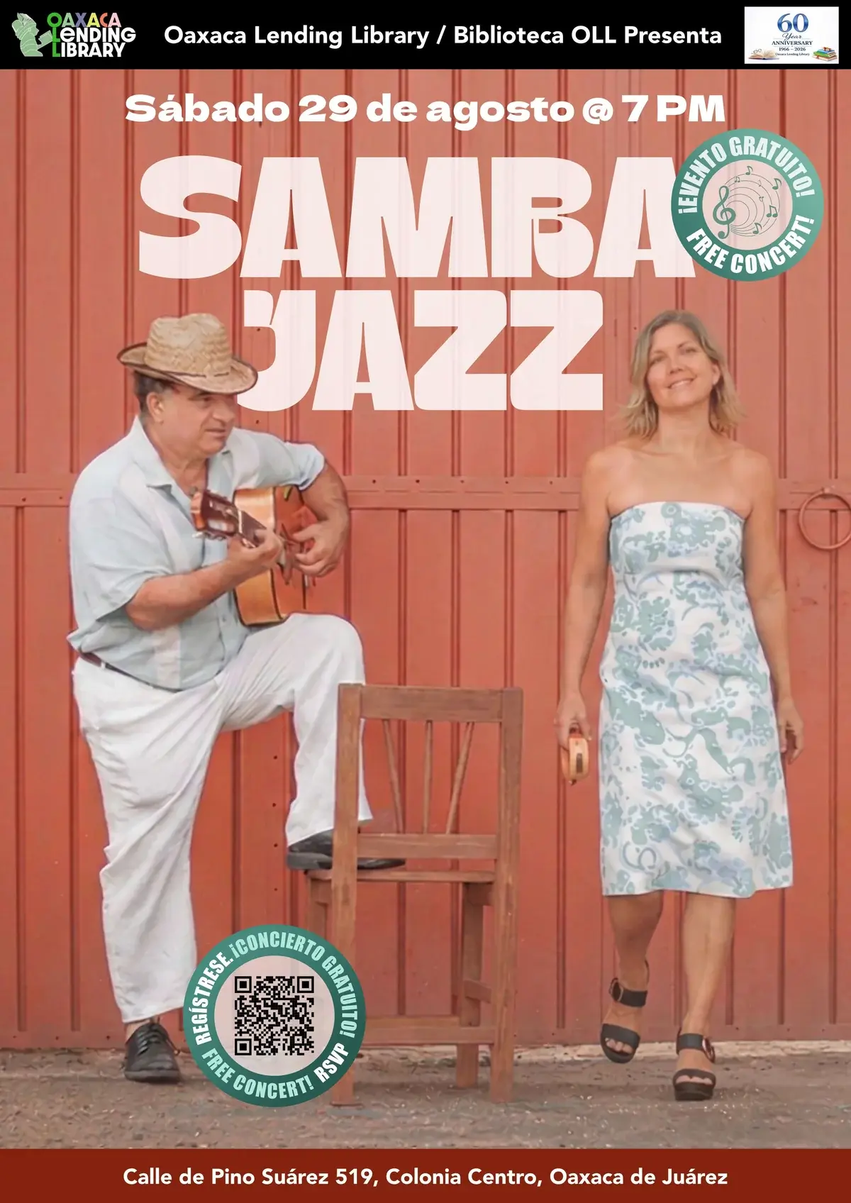 Flyer del evento: Samba Jazz