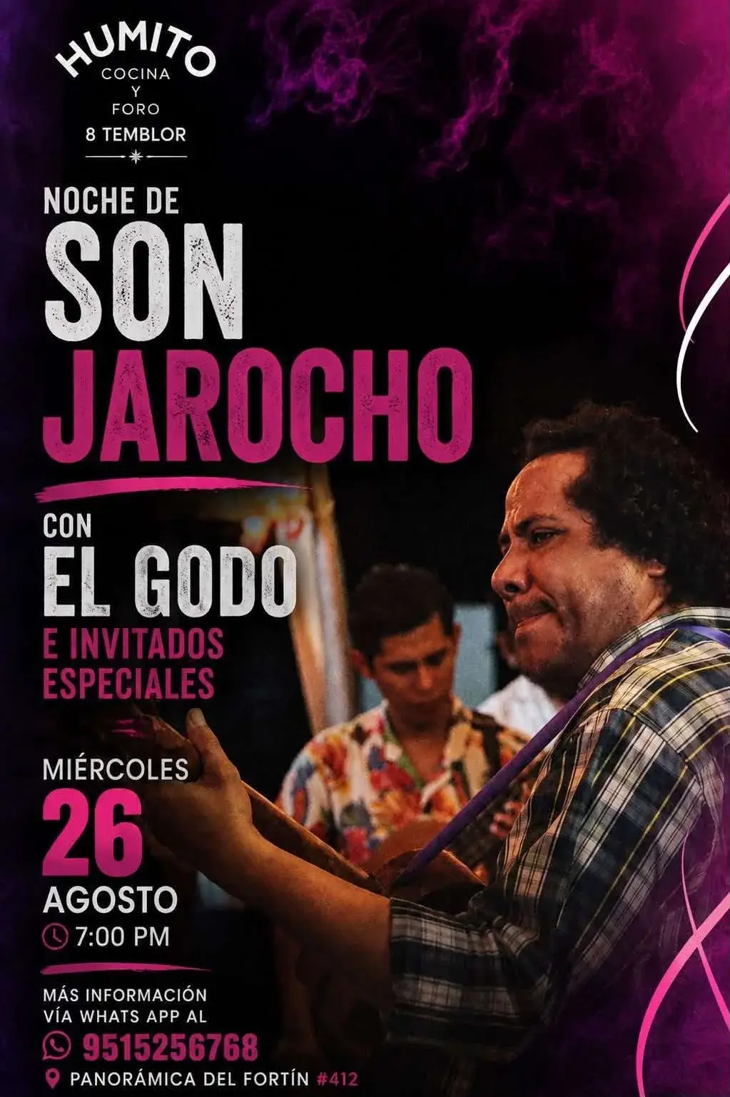 Flyer del evento: El Godo e invitados especiales